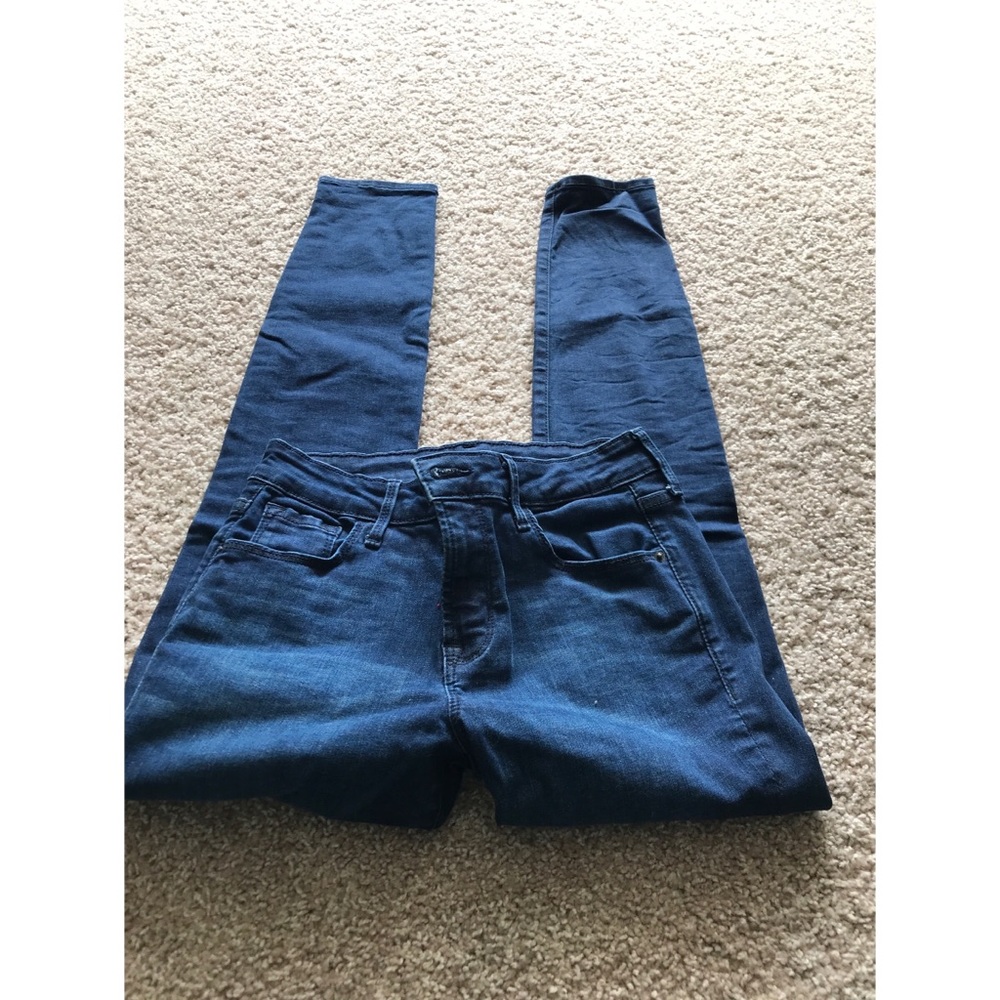 Dark blue skinny jeans